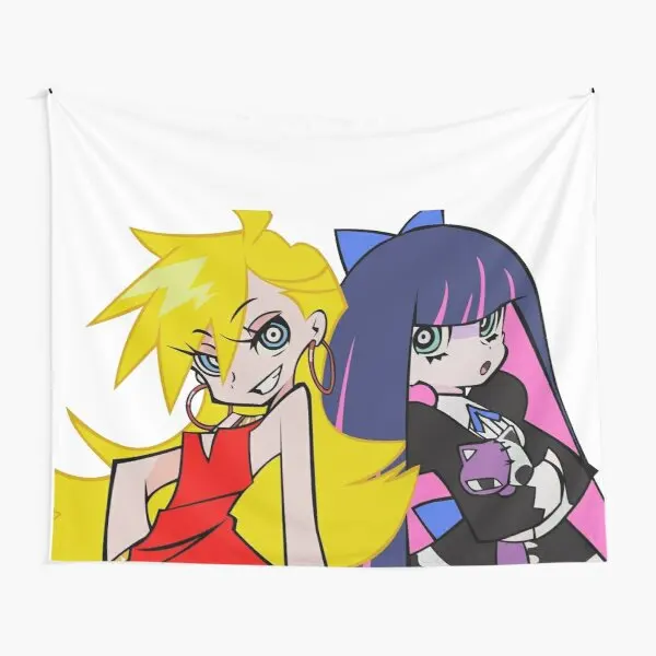

Panty And Stocking Cute Tapestry Towel Decoration Bedspread Colored Home Blanket Decor Wall Printed Yoga Hanging Bedroom Travel