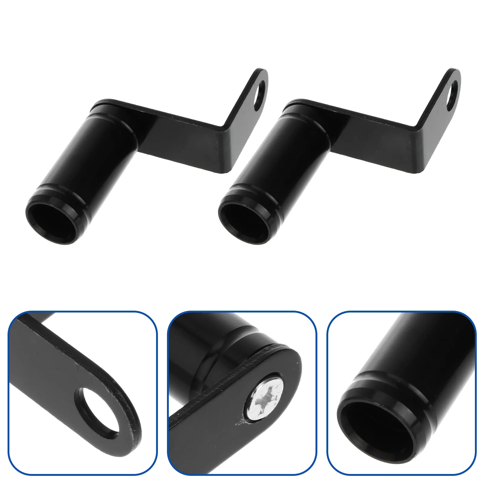 

2pcs Stable Alloy Mirror Riser Adapter Extension Frame Extension Adapter