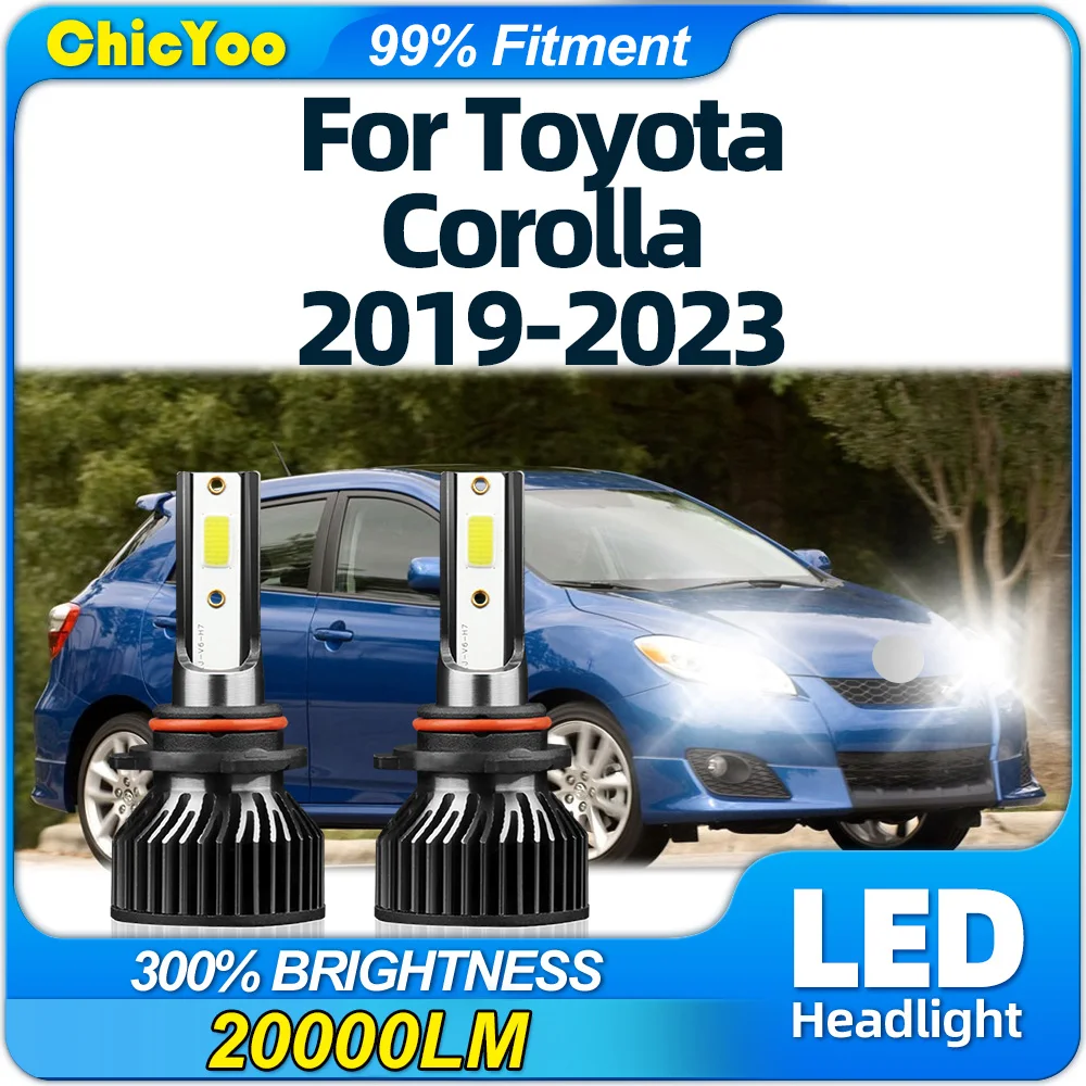 9012 HIR2 светодиодный лампы для фар 6000 лм CSP автомобильные фары 2019 K 12 В 24 Toyota Corolla 2020