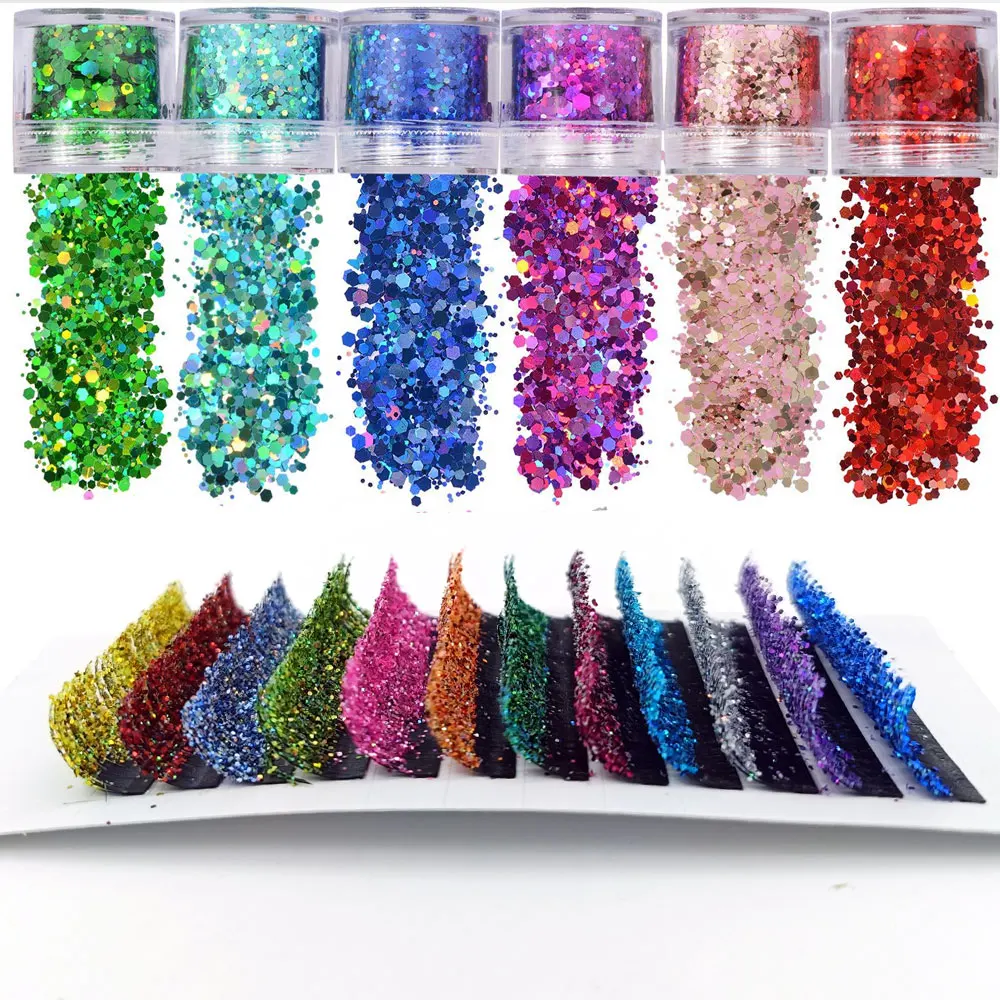 

C Curl 0,15 мм модные блестящие накладные ресницы 12 полосок индивидуальное наращивание ресниц Накладные ресницы смешанные цвета блестящие сере...