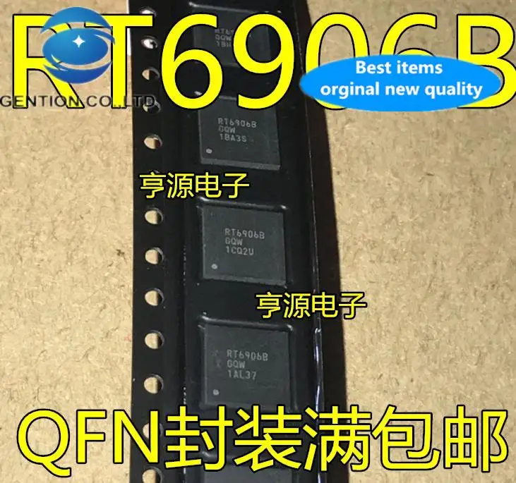

10 шт. 100% оригинальный новый RT6906B RT6906BGQW QFN