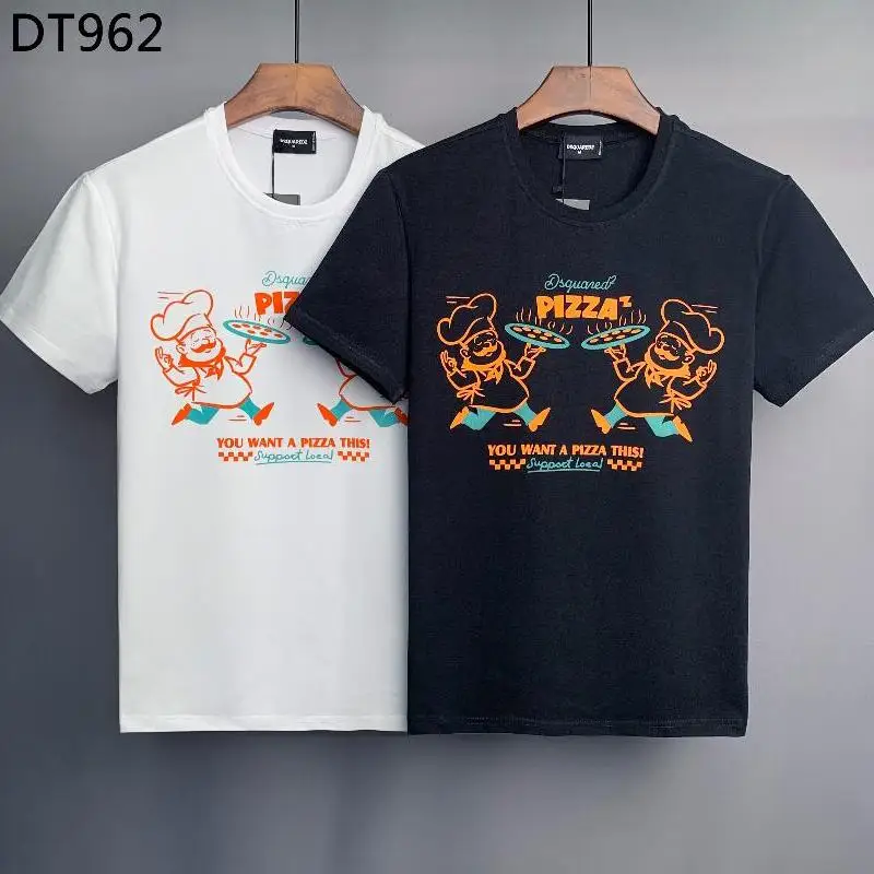 

DSQUARED2 Men's Letter Short Sleeve T-Shirt Top DT962