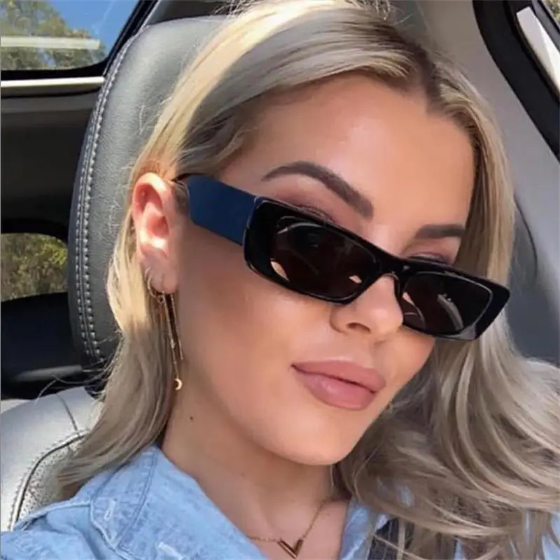 

Fashion Vintage Square Sunglasses Women Brand Designer Retro Sunglass Rectangle Sun Glasses UV400 Oculos Lunette De Soleil Femm