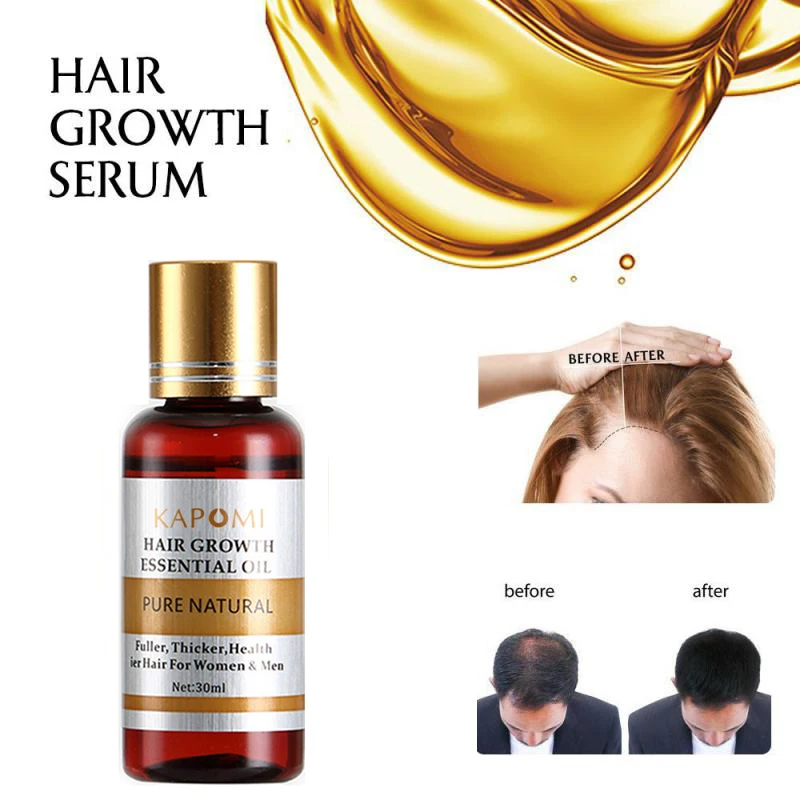 

100% Natural Hair Growth Serum Wellness Thick Hair Natural Nutritious Hair Oils Beauty Products for Everyone
