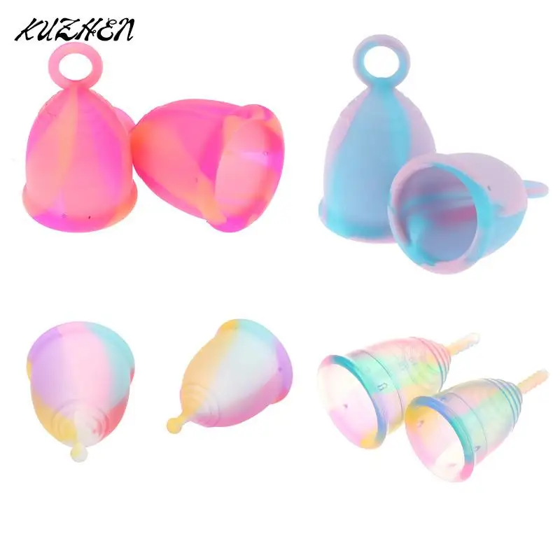 

1 шт., Женская менструальная чаша из медицинского силикона