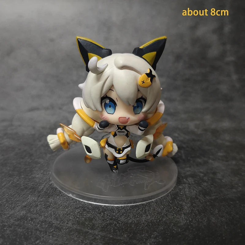 

Фигурка куклы Honkai Impact 3rd Kiana Kaslana Nekoneko Version Q Face, коллекционная игрушка в подарок