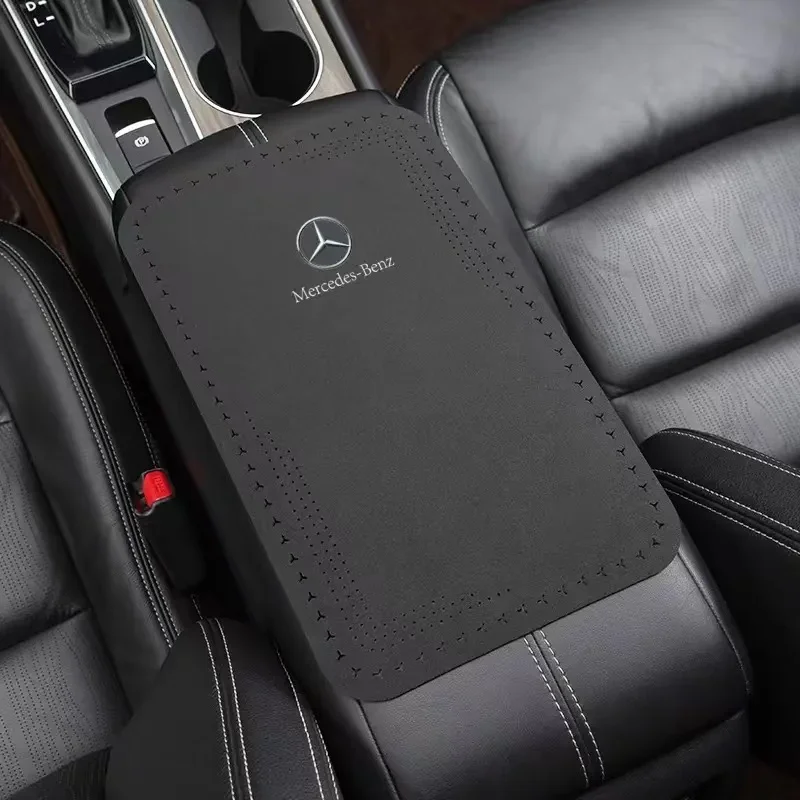 

Автомобильный подлокотник, внутренняя защита локтя, коврики для Mercedes Benz AMG E S C A B Class GLE GLS CLS GLC CLA GLA W221 W213 W212