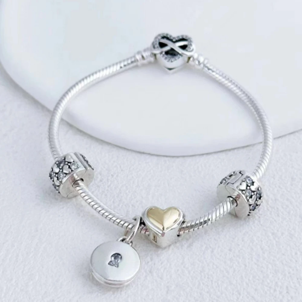 Сверкающее серебро 925 пробы золотые звезды роботы драконы шары подсолнухи и