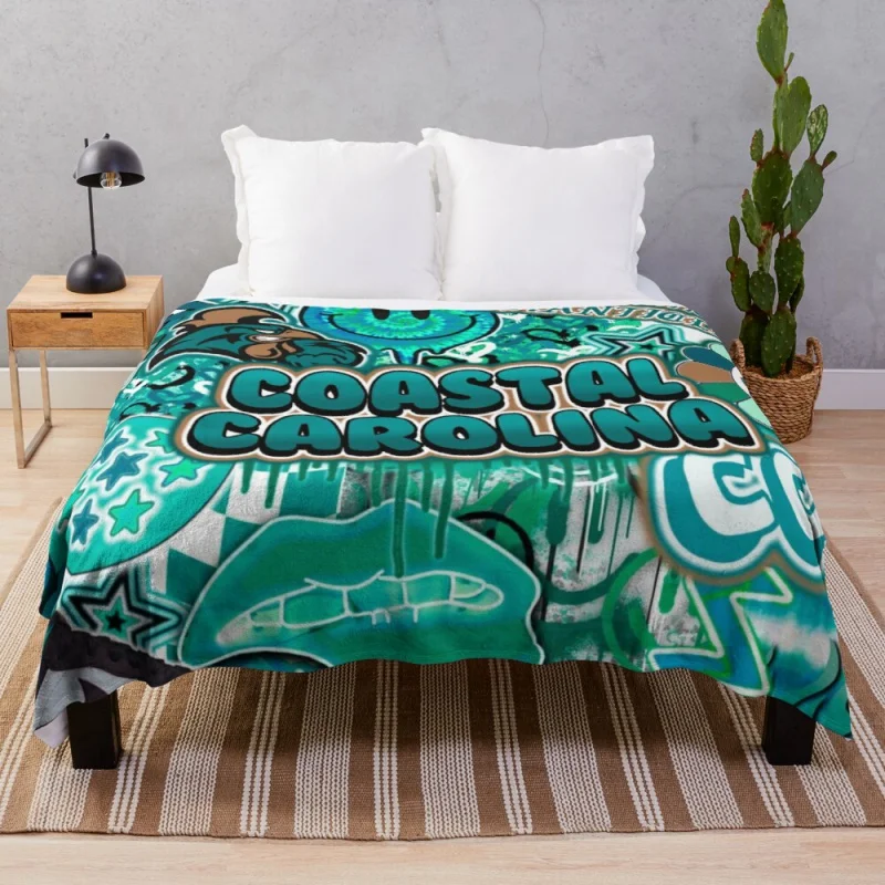 

C C U 2 . 0 Throw Blanket Picnic Blanket Sleeping Bag Blanket