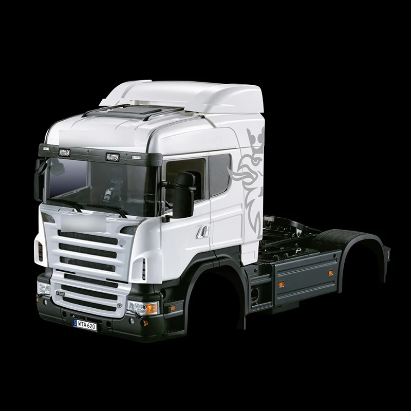 

1/14 RC Toucan RC Hobby Body Midtop Trailer Tractor Truck Car Shell Model 801B Spare Part DIY Boy Toy TH05228-SMT7