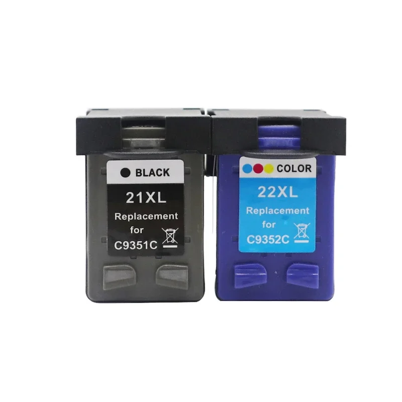 2 шт. совместимые картриджи для принтера HP 21 22 Deskjet F2280 3910 3915 3918 3920 3930 3938 3940 D1530 D1311 HP21
