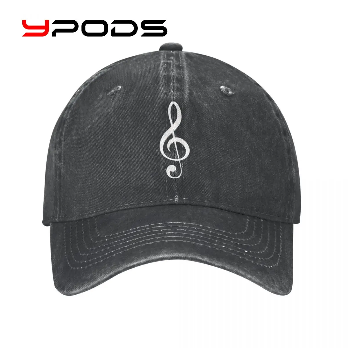 

Treble Clef Baseball Cotton Cap Men Women Snapback Hats