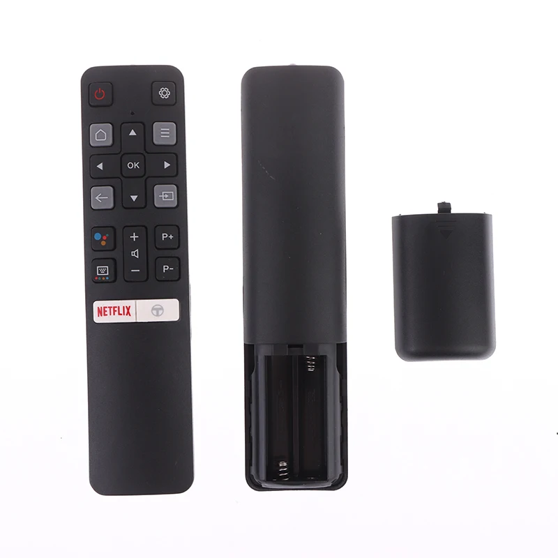 Фото Для TCL с Netflix и YouTube RC802V 49P30FS 65P8S 55C715 49S6800 43S434 Новый голосовой пульт дистанционного управления RC802V FNR1 №2