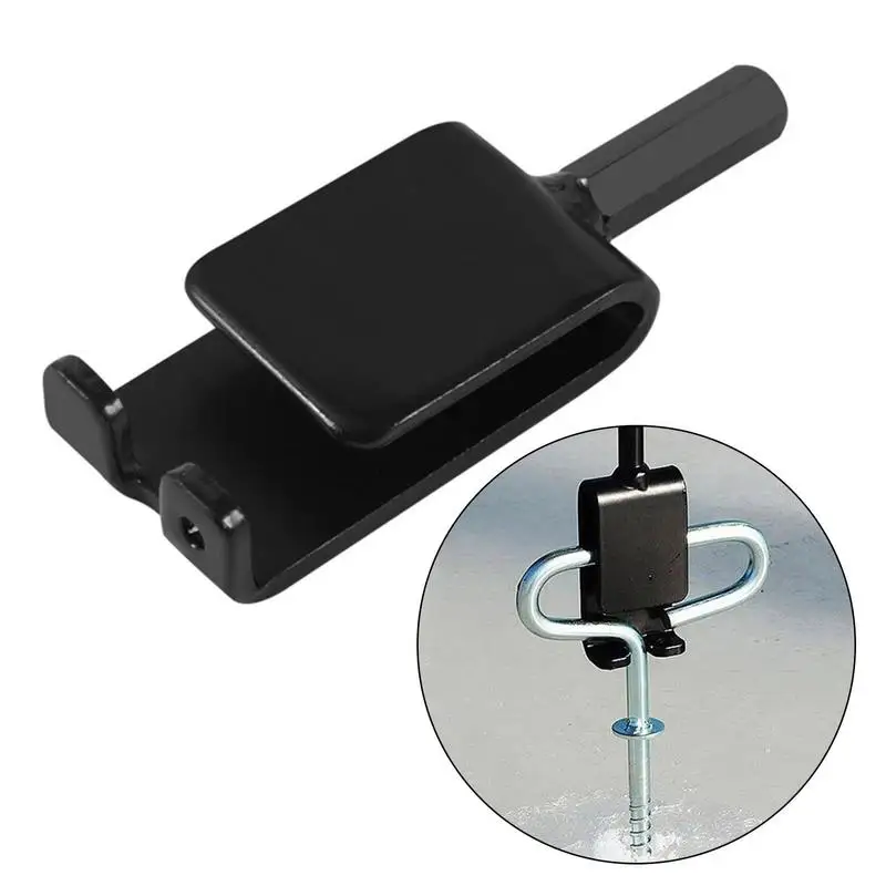 Насадка для подледной рыбалки палатка насадка ледяной дрели быстрая и легкая