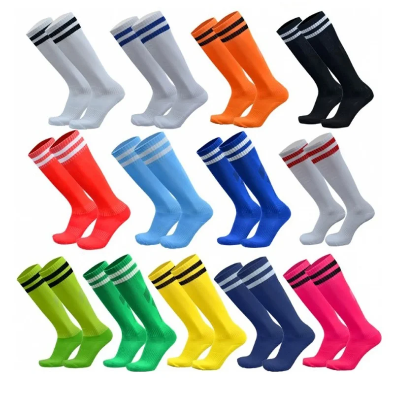 

Spandex Socks Knee 2023 Long Sports Pair 1 Football Cotton Kids Legging Stockings Soccer Baseball Ankle Adults Children Sock