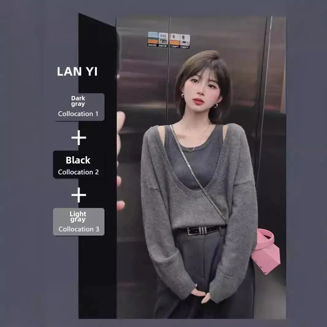 Осенняя коллекция миниатюрный чайный элитный модный утягивающий костюм из двух