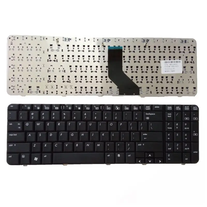 

NEW HP Compaq CQ60 G60 496771-001 NSK-HAA01 US black keyboard