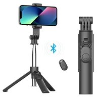 ys03 mini bluetooth remote control mobile phone camera dual fill light integrated selfie stick tripod for xiaomi huawei iphone