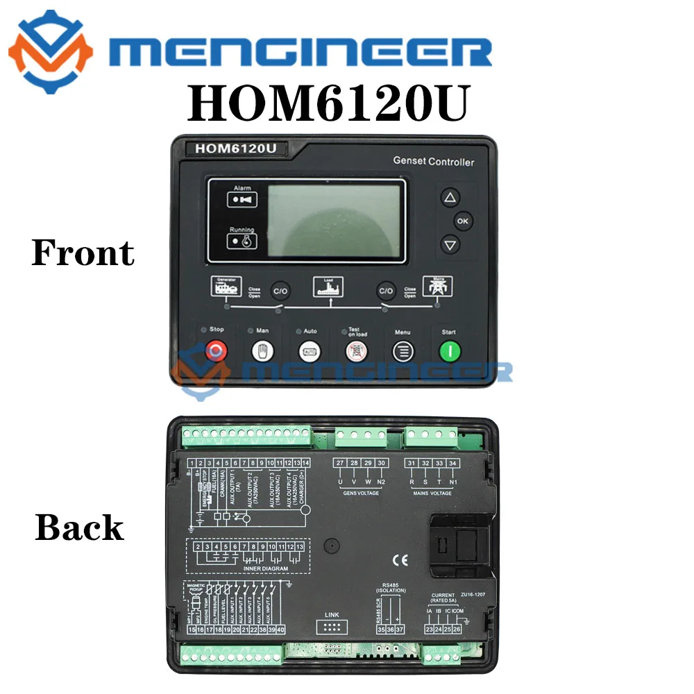 

Контроллер дизельного генератора SmartGen HGM6110U HGM6120U