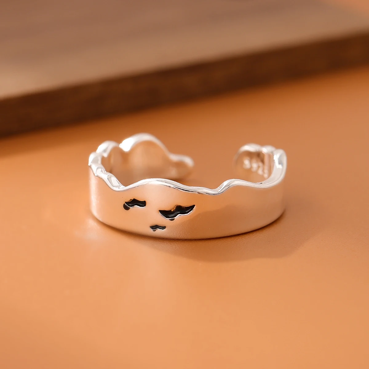 Новые модные изысканные открытые кольца с изображением милой птицы чайки и конца