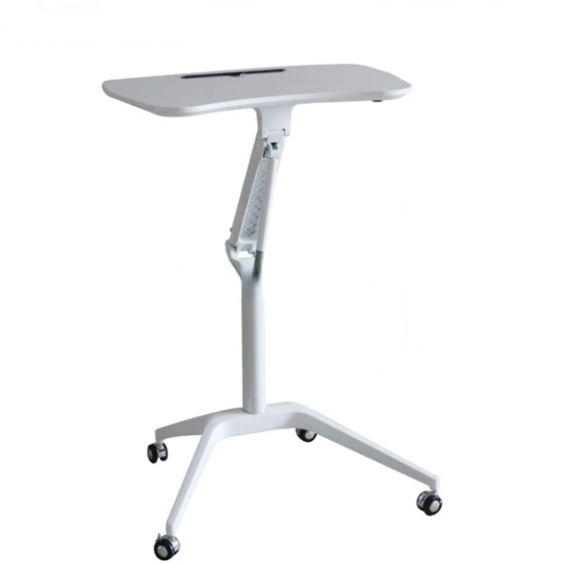 

Ergonomic Sit-Stand Mobile Laptop Cart Work Station