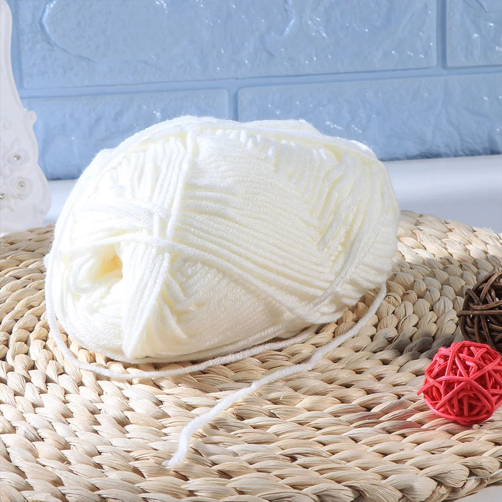 

10 Rolls Milk Cotton Yarn Baby DIY Crochet Line Gradient Hand Knitting Weaving Handmade Threads for