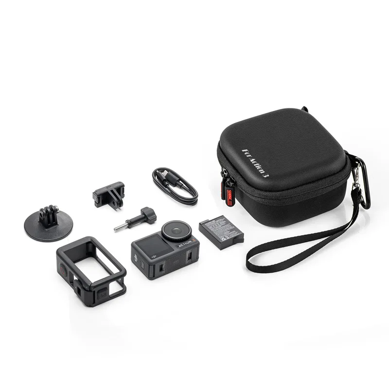 

Контейнер для хранения для DJI Action 3, специальный портативный клатч, Портативная сумка для хранения экшн-камеры, аксессуары для DJI Action 3