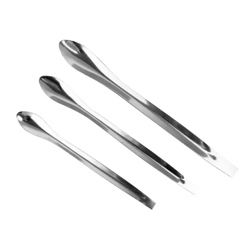 

3PCS Stainless Steel Cosmetic Spatulas Eye Massage Sticks Eye Mask Spoon Facial Mask Spoon Cream Lotion Cosmetic Scoop 13.8cm