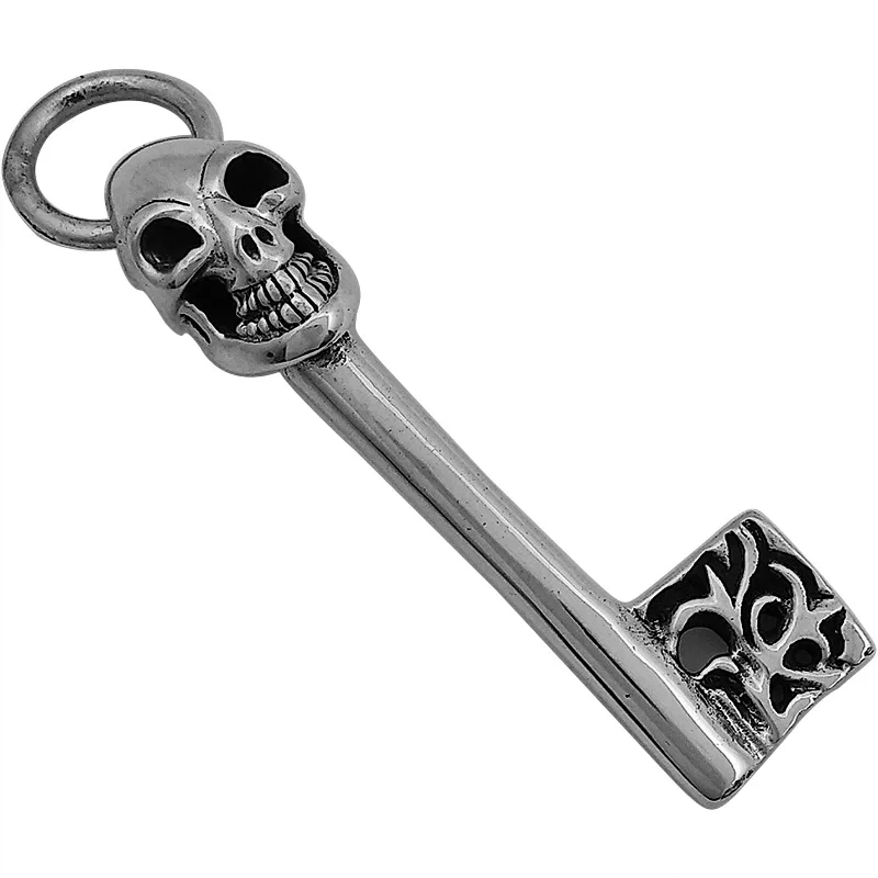 Новый Кулон BOCAI в стиле ретро из стерлингового серебра S925 пробы виде ключа с