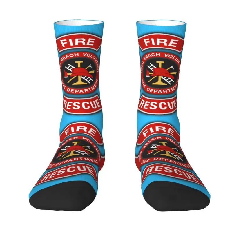 

Носки пожарные для мужчин и женщин, теплые смешные короткие