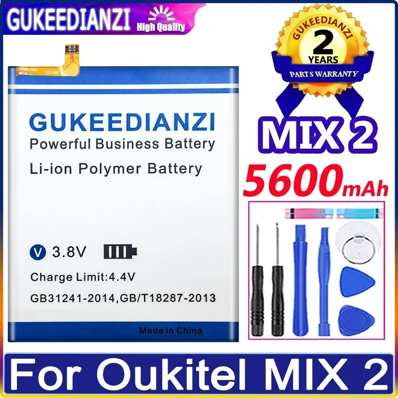 Аккумулятор GUKEEDIANZI для OUKITEL MIX 2 MIX2 внешний аккумулятор 3 8 В 5600 мАч