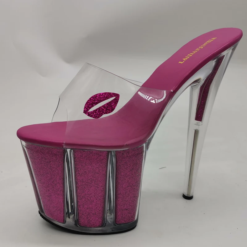 LAIJIANJINXIA/Новые пикантные экзотические туфли из ПВХ для танцев на шесте летние