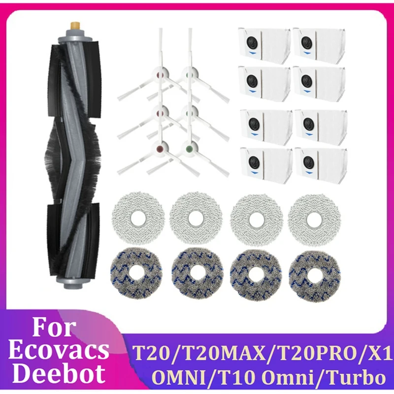 

Мешочек для пыли Ecovacs Deebot T20/T20MAX/T20PRO/X1 OMNI/T10 Omni/Turbo, 23 шт.