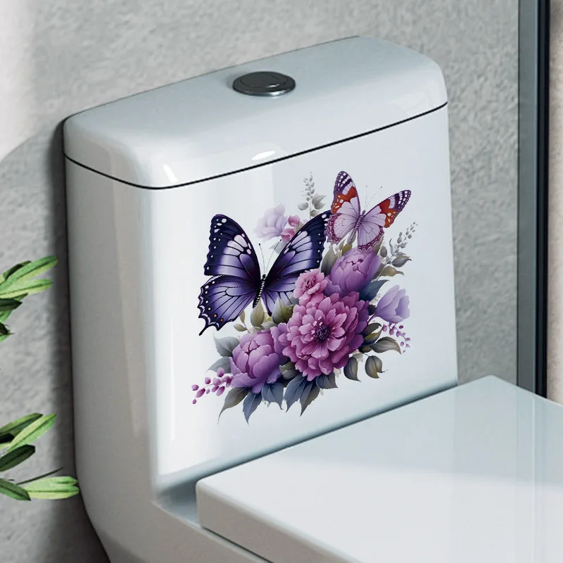 

3D наклейка на туалет с животными