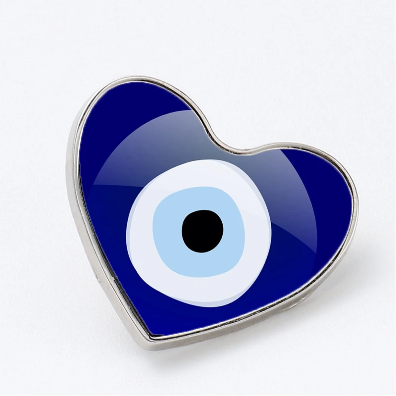 

Средиземноморские Броши с защитой от сглаза и тем, булавка, ювелирные изделия, аксессуар, модная брошь на заказ, значки на лацкан