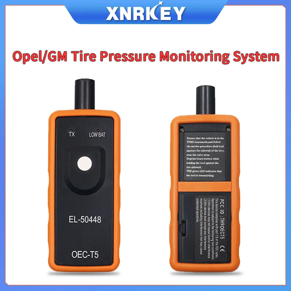 

XRNKEY TPMS EL-50448 OEC-T5 For Opel/GM Tire Pressure Monitoring System EL50448 TPMS Reset Tool EL 50448 TPMS Activation Tool