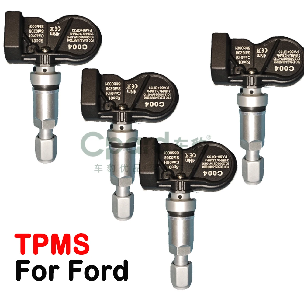 

Датчик давления в шинах TPMS 433/315 МГц для Ford F-150 F150 Explorer Mondeo Escape Focus Kuga Edge L Transit Bronco Mustang Ranger