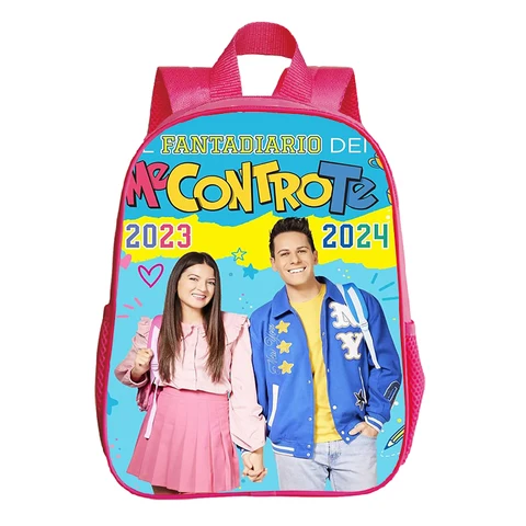 Школьный ранец для мальчиков и девочек, маленькая Портативная сумка для детского сада, розового цвета, 12 дюймов