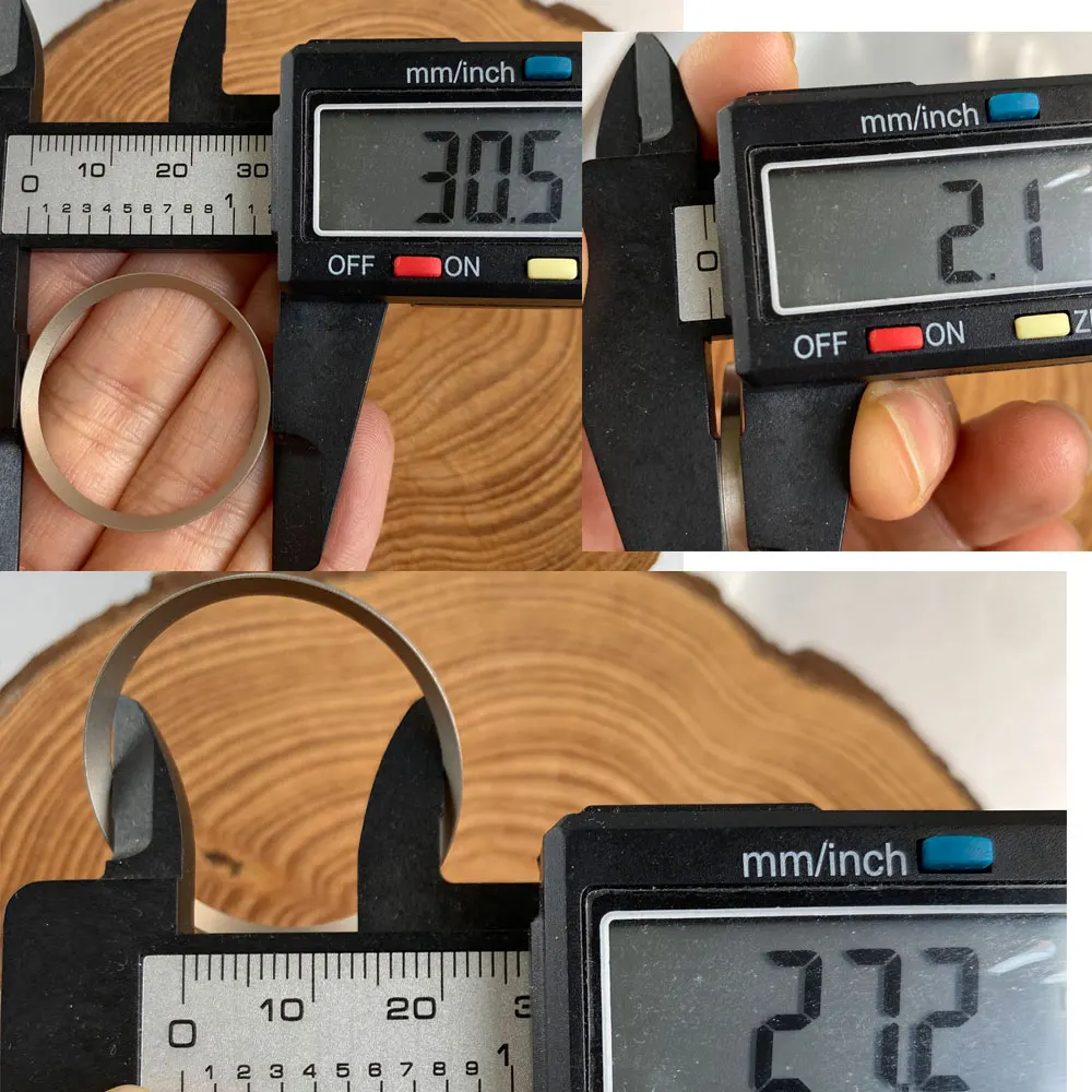 Кольцо для часов Mod Watch высокого качества, для корпуса часов NH35NH36, замена, размер 30,5*27,2 мм, аксессуары для часов, запчасти для часов (art.: 3920d4fea134d) - 3920d4fea134d