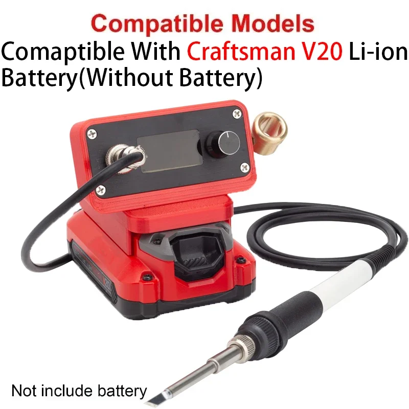 Паяльная станция T12 с быстрым нагревом сварочный утюг версия STC для Craftsman V20