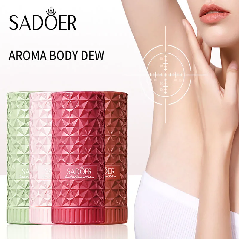 Фото Роликовый дезодорант-крем для подмышек и шеи с шариками-роликами, освежающий, без запаха, от пота и неприятного запаха, ароматизированный крем для тела №1