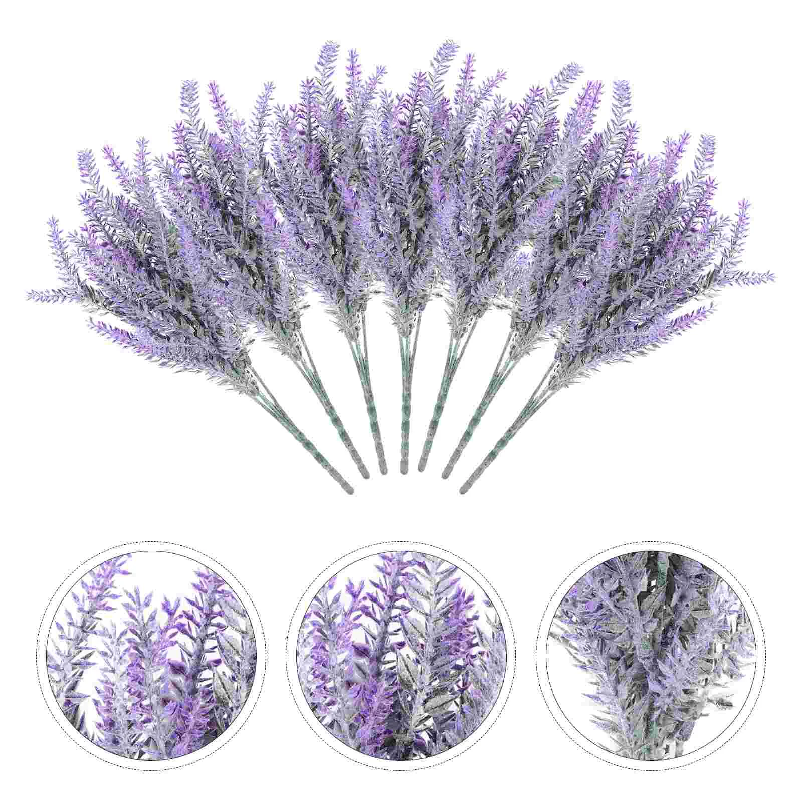 

Lavender Flowers Fake Artificial Faux Flower Bouquet Purple Stemsoutdoorbundles Prop Wedding Arrangement Bouquets Silk