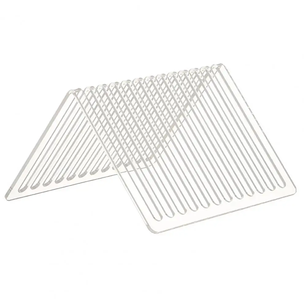 

High transparency and good texture. Acrylic record stand has high strength, durability and is not easily deformed