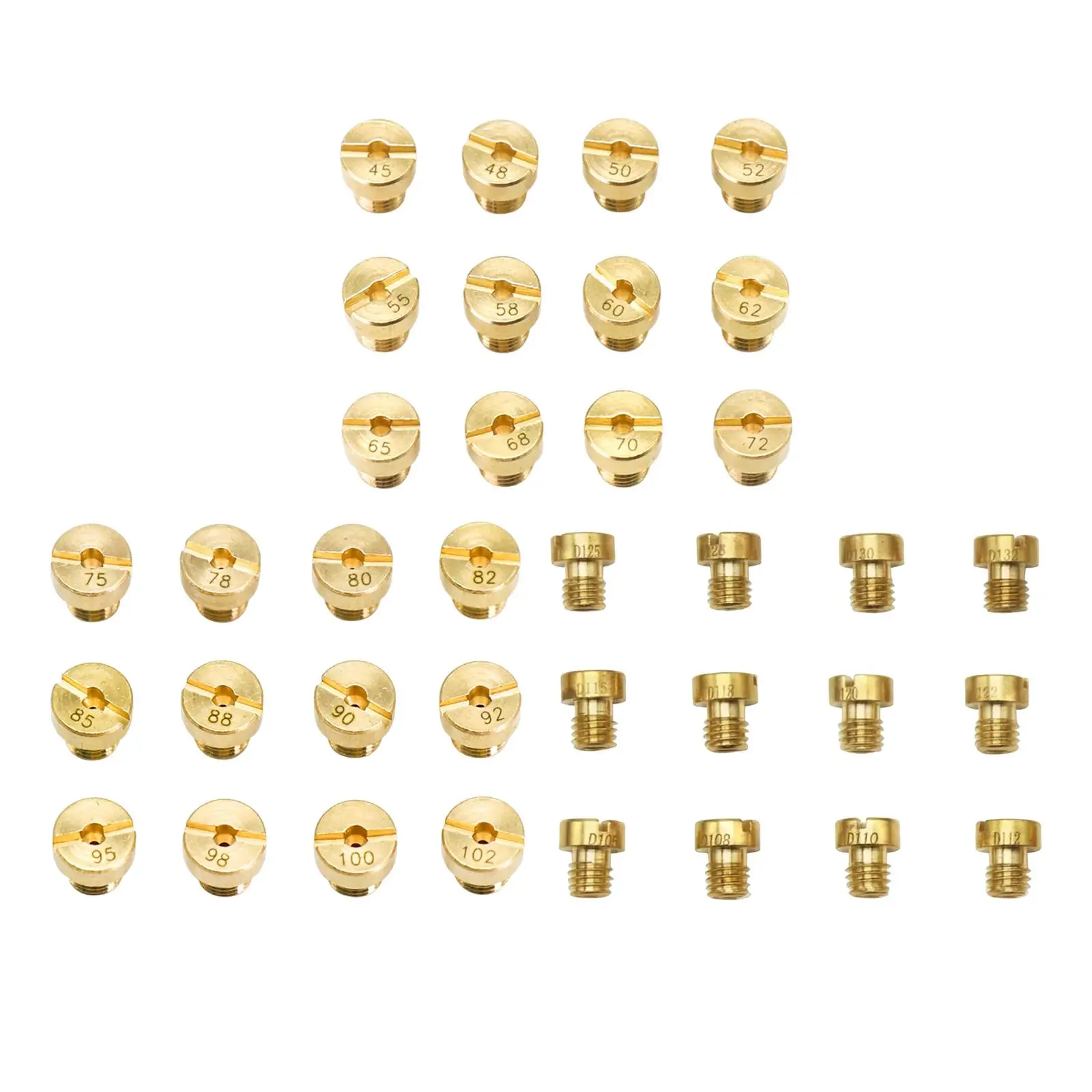 

Основной комплект струи карбюратора 12x, основная форсунка Форсунки для карбюратора Phbg AD/DS