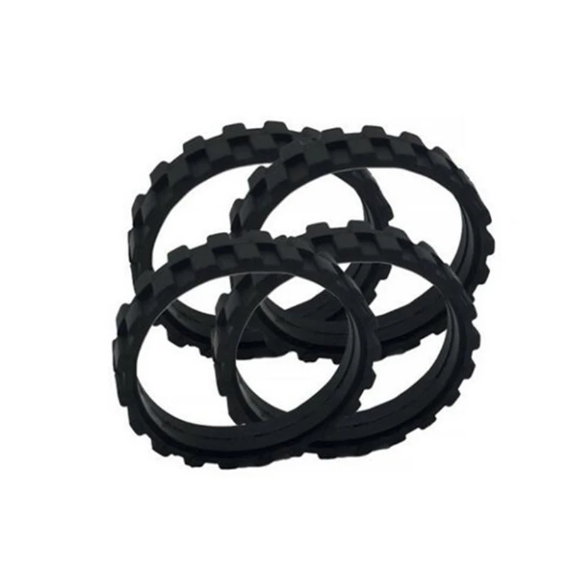 

4Pcs Tires for IROBOT ROOMBA Robot Vacuum Cleaner Wheels Series 500 600 700 800 I7 S9 Irobot Wheel Replacement Parts