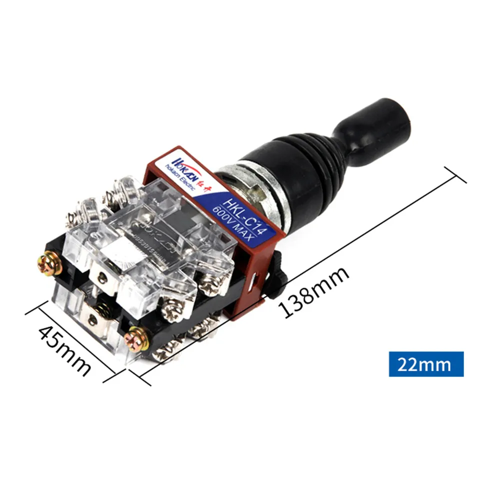 22mm joystick switch self reset / self-locking cross rocker 2 4 position HKL-C12 HKL-C22 HKL-C14 HKL-C24 |