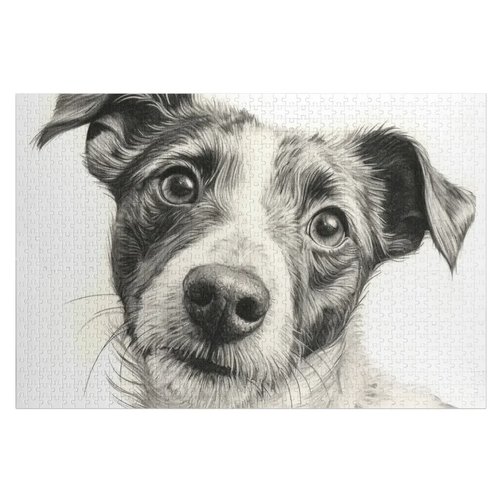 Пазл Jaunty Little Jack Russell Woodens для взрослых Имя Деревянная игрушка-головоломка