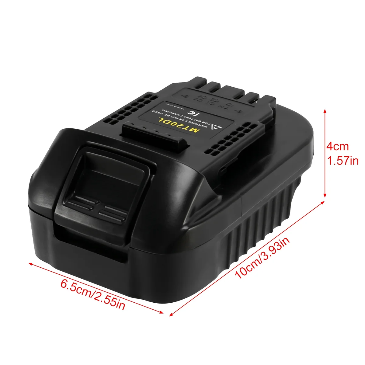 

MT20Dl Battery Adapter for 18V Bl1860 Bl1830 Bl1815 -Ion Battery for 18V 20V -Ion Battery