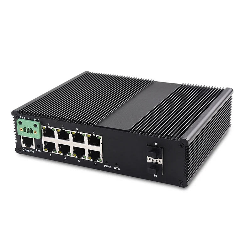 

Best Selling Quality Ring Managed Fiber Switch Industrial Poe Splitter 48v