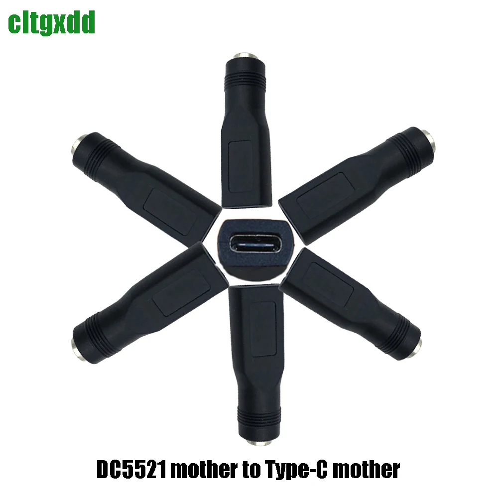 1 шт. адаптер постоянного тока Cltgxdd 5 5*2 Мама-папа/мама